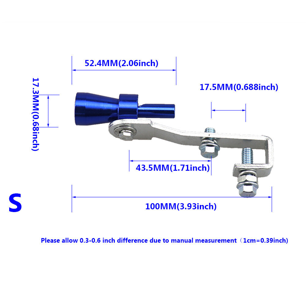 General Motors Turbo Whistle Simulator Automatic Tailpipe Sound Tube