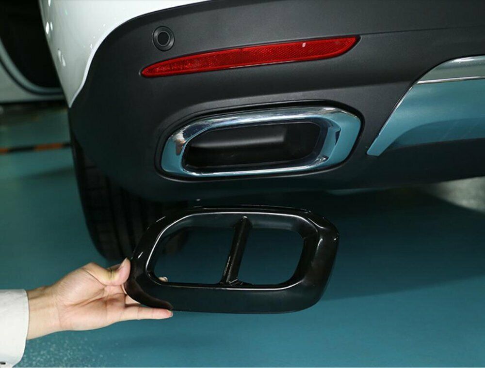 ABS Carbon Fiber Look Inner Gear Shift Knob Cover Trim For RAV4 2014-2018 v