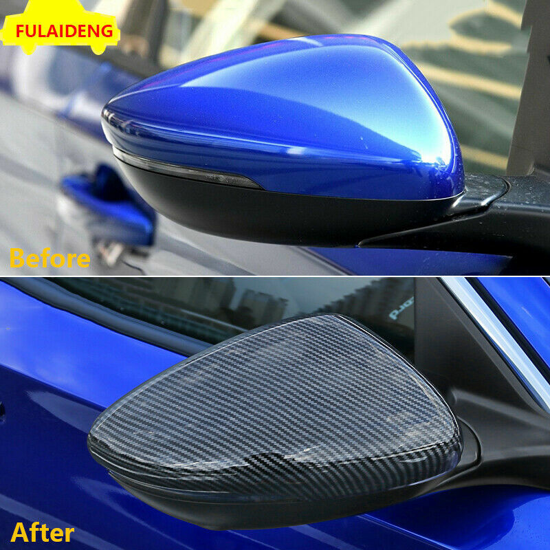 for Honda Accord 2018-2021 ABS Carbon Fiber Side Rearview Wing Mirror Cover Trim