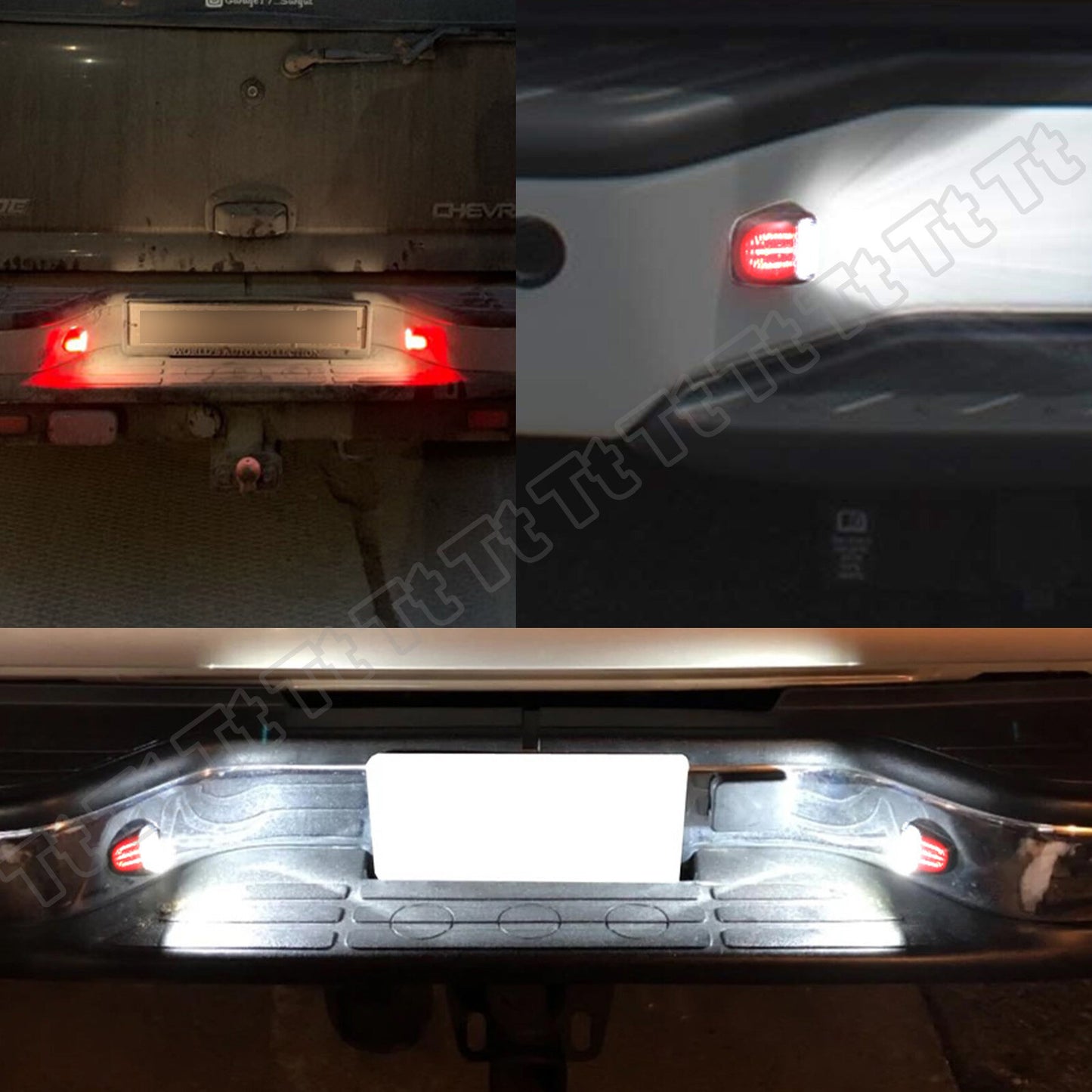 Red mold LED Avalanche Silverado Q