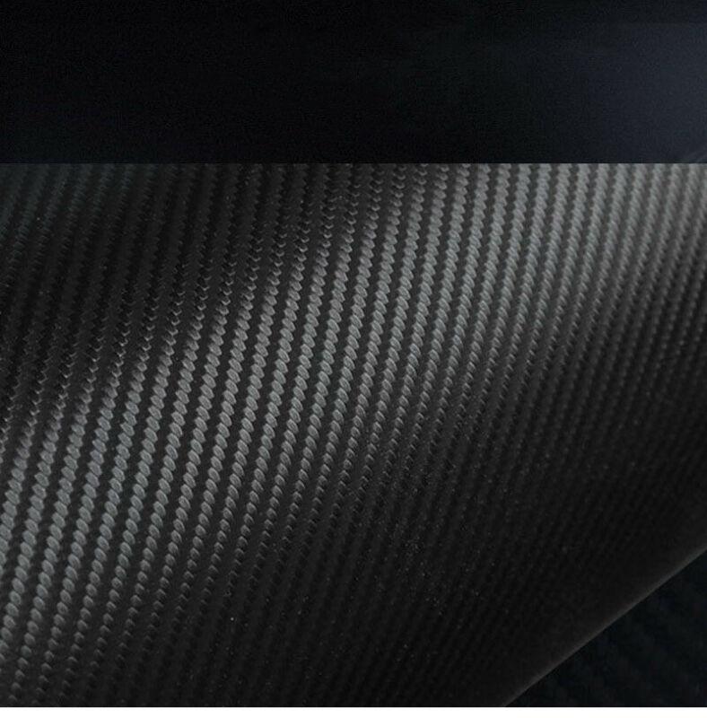 Carbon fiber leather rear bumper protector cover for Toyota Highlander 2015 - 2019