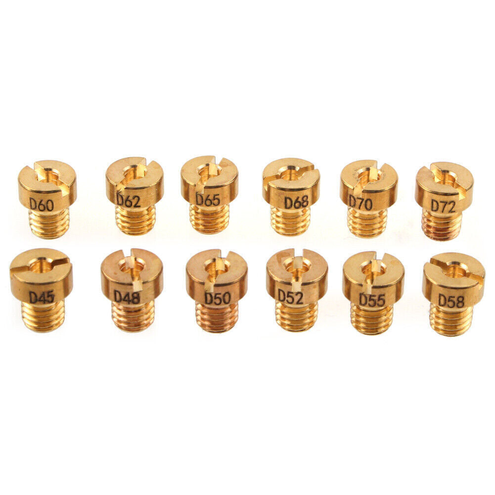 12x 5mm Replacement Carburetor Carb Main Jets Fit #45-#72 Fit Dellorto sha phbg Q