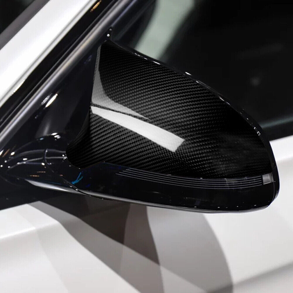 Front LeftRight Side Mirror Cover Real Carbon Fiber for BMW F80 M3 F82 M4 15-18