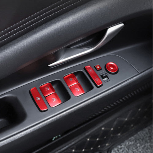 For Explorer 2020-2023 Carbon Fiber ABS Inner Door Handle Bowl Frame Cover v