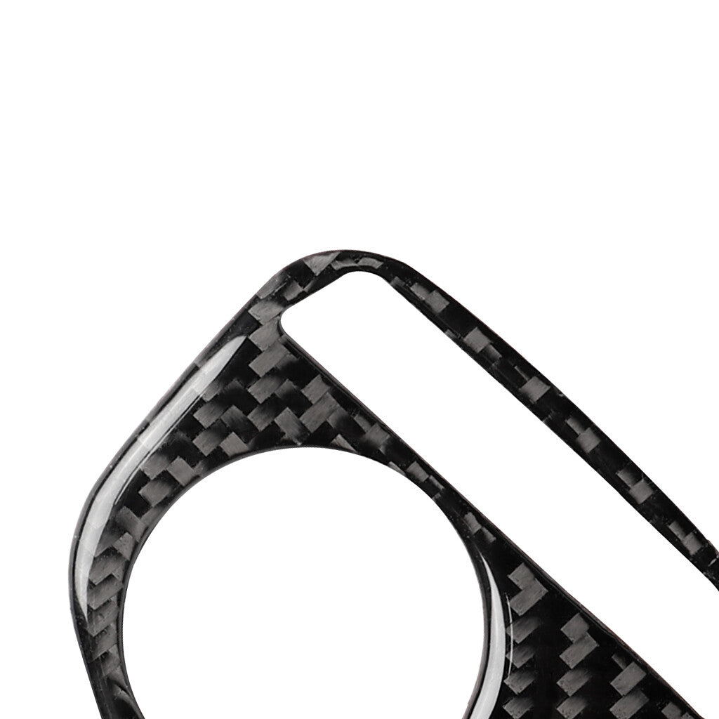 for Honda 10th for Civic 2016-19 Carbon Fiber Inner Steering Wheel Sticker Trim 4Pcs