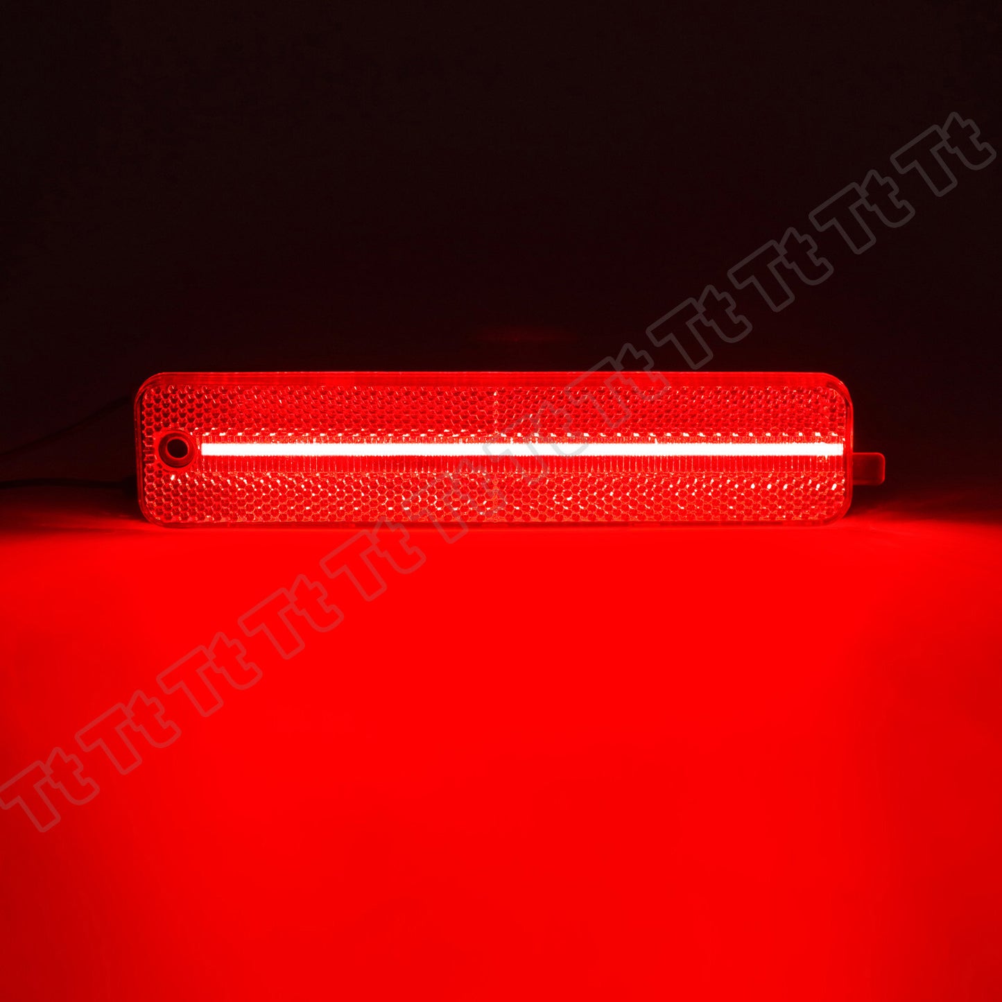 Suitable for 1993-02 for Pontiac Firebird Trans AM Red LED Rear Marking Light Transparent- v