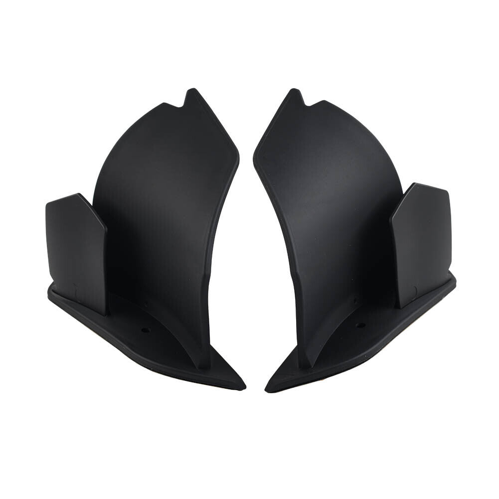 Black Fixed Wing Fairing Winglet Spoiler Aerodynamic for BMW S1000RR 2019-2022