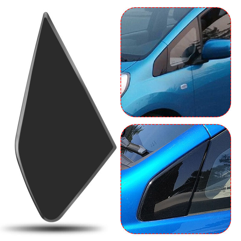 Left Side Window Mirror Corner Molding Trim Cover for Honda Fit Jazz 2009-2011