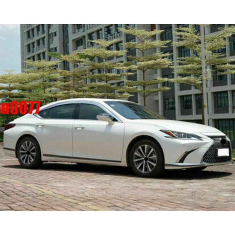 for Lexus for ES 350 300h 2019-22 ABS Chrome Window Visor Vent Shades Sun Rain Guard