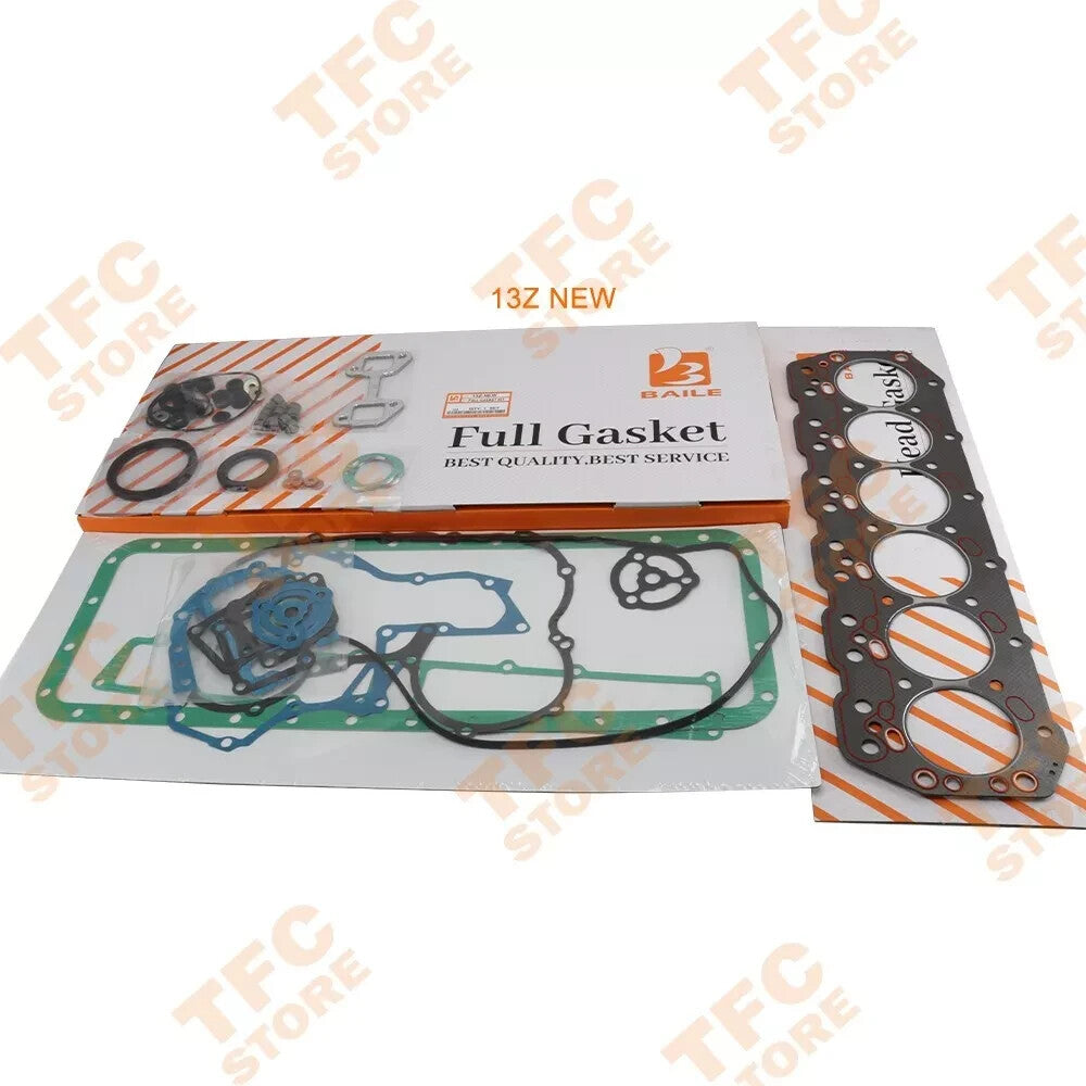 1 pcs Full Gasket Kit W cylinder head gasket for Toyota 13Z Forklift engine part