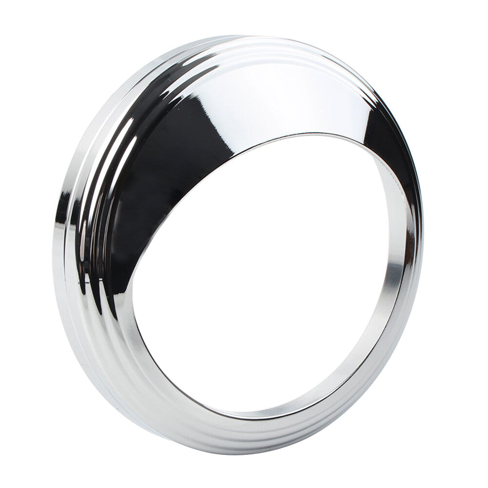 Chrome Speedometer Trim Ring Visor Fit for Harley Road King Softail Wide Glide Q
