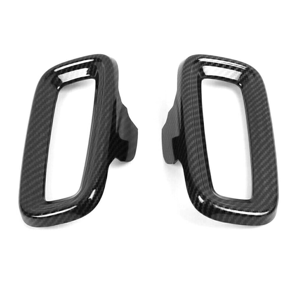 Inner Side Air Vent Outlet Cover Trim for Volvo XC40 2018-2020 Carbon Fiber ABS
