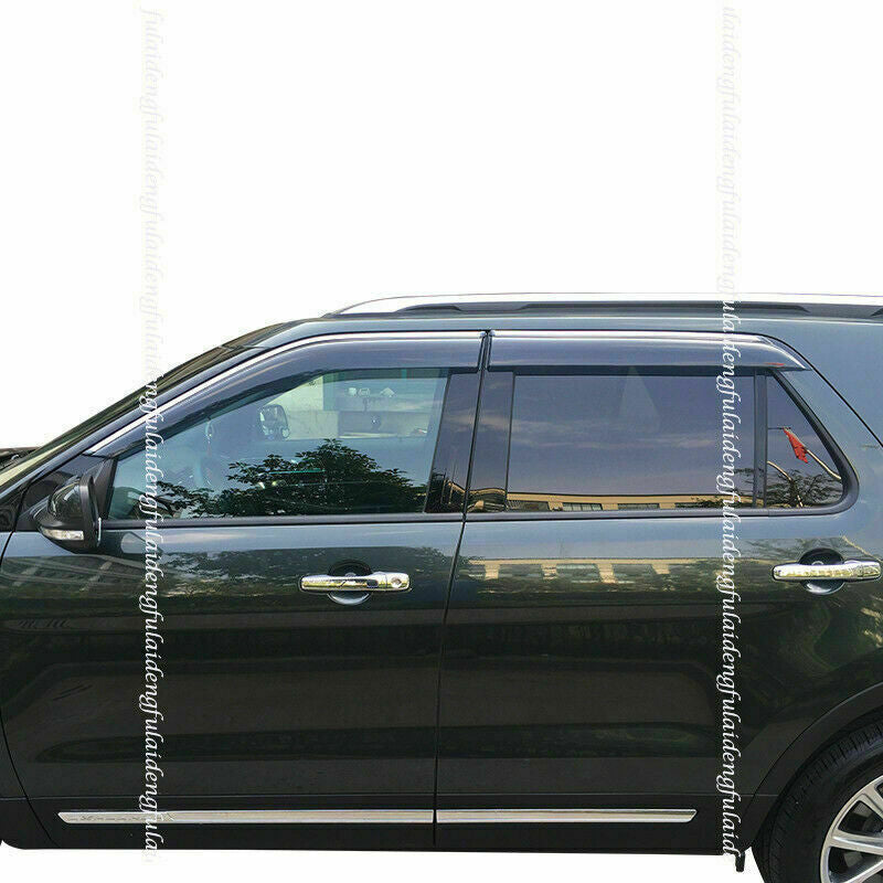 for Ford Explorer 2011-2019 Window Wind Visors Sun Rain Guard Vent Deflectors