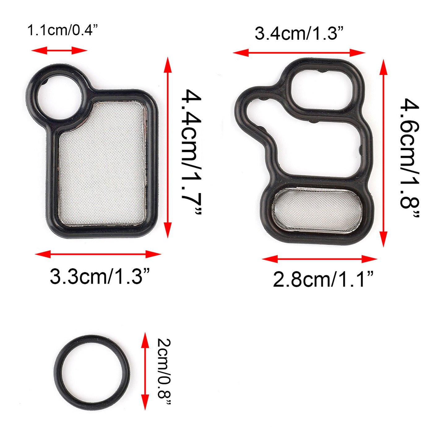 3 For VTEC for Acura for Honda for Civic CRV Accord Spool Valve Gasket Kit Element Solenoid