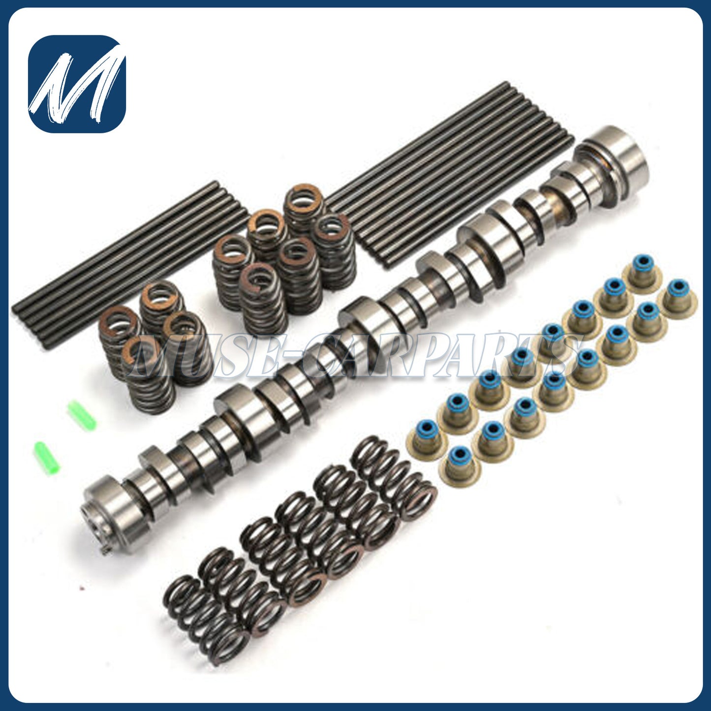 Engines Stage 4 LS Truck Cam Kit w/ Pushrods for LS1 LS2 LS3 4.8 5.3 6.0 6.2L US