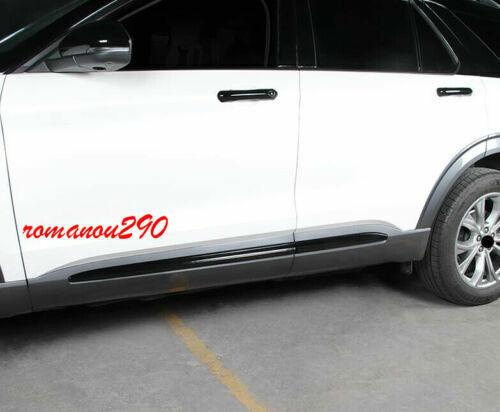 for ford Explorer 2020-2021 ABS Glossy Black Exterior Door Handle Cover Trim
