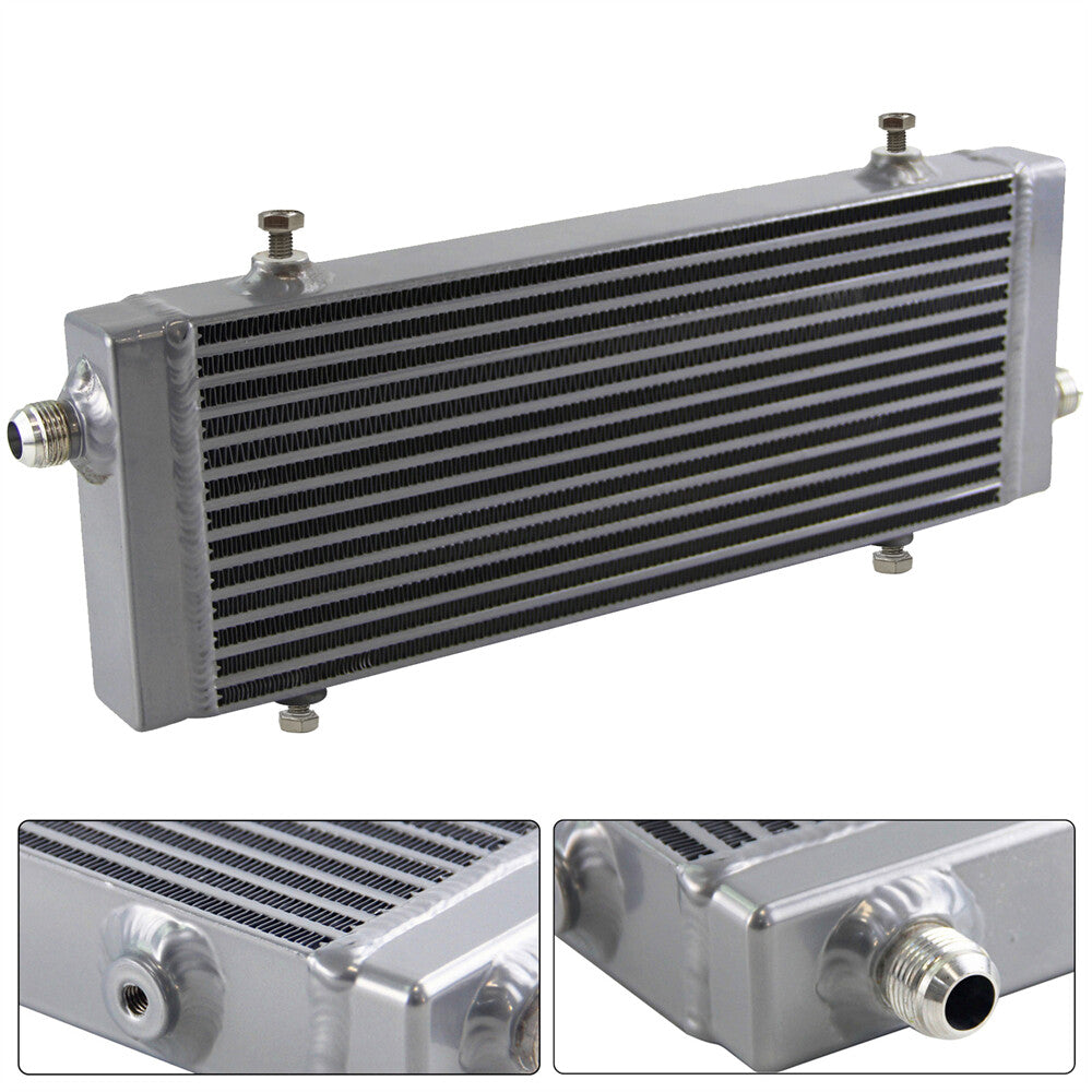 Universal Cross Flow Bar Plate Oil Cooler Medium Core 14x5.5x1.58