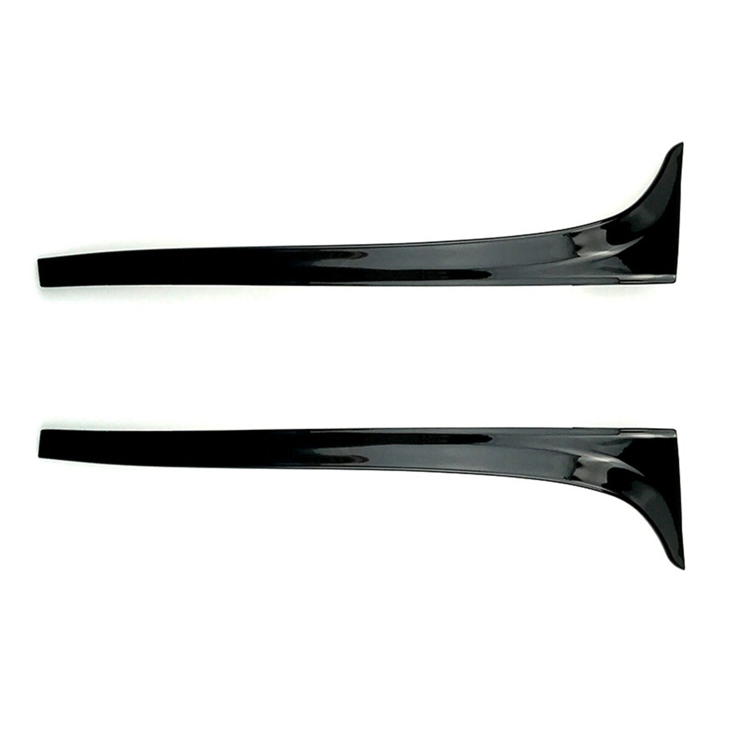 for VW for Golf 7 7.5 MK7 MK7.5 2014-2018 Rear Window Side Spoiler Wing Cover Black Q