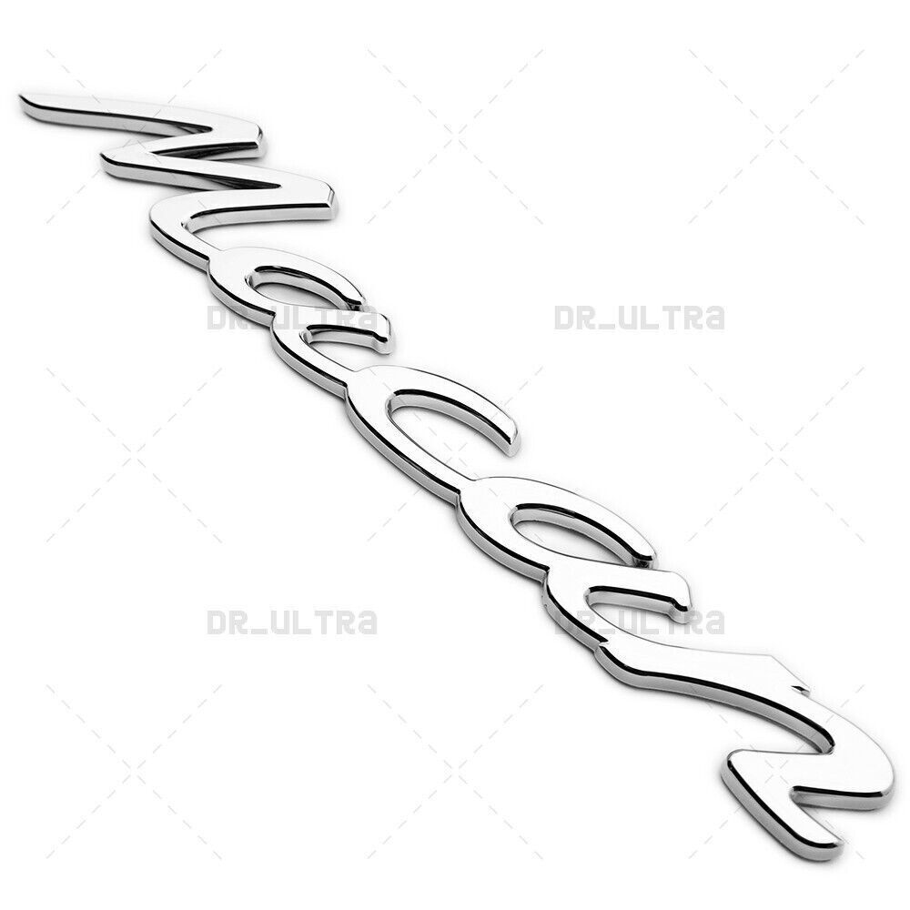 Mirror Chrome Macan Letters Rear Badge Emblem Look Deck Lid