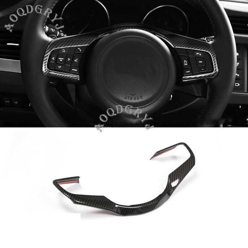 For C-HR 2018-2022 Carbon Fiber Tailgate Rear Window Wipers Cover Trim 4P v