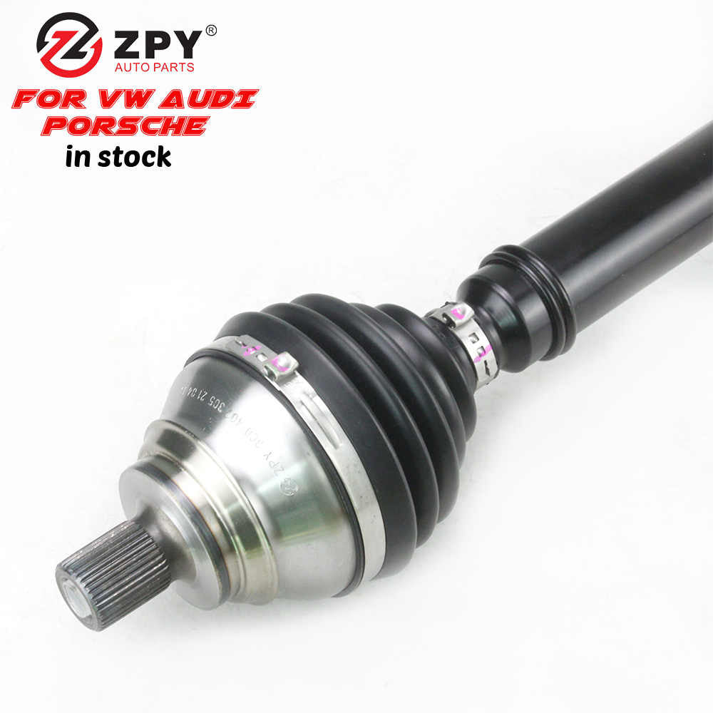 ZPY for VW 3C0407272D Front Axle Shaft Passenger Side