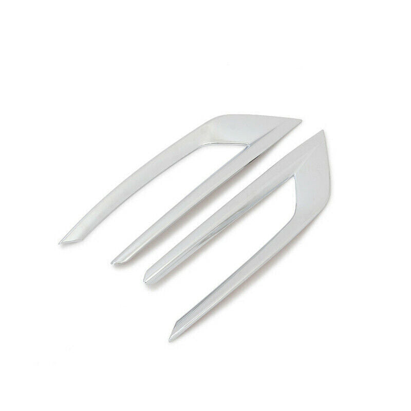 Fit for Volvo XC60 2018-2021 Chrome Front Fog Lamp Light Decor Cover Trim 2PCS