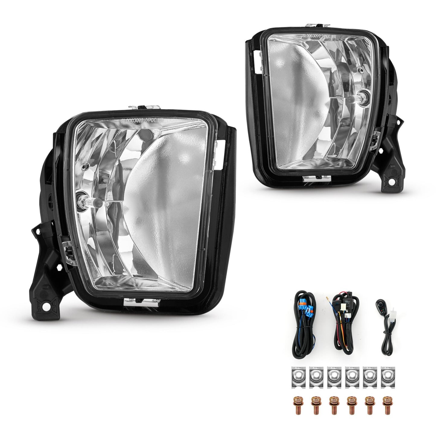For 2013 2014 2015 2016 2017 2018 for Dodge for Ram 1500 Left + Right Fog Light - v
