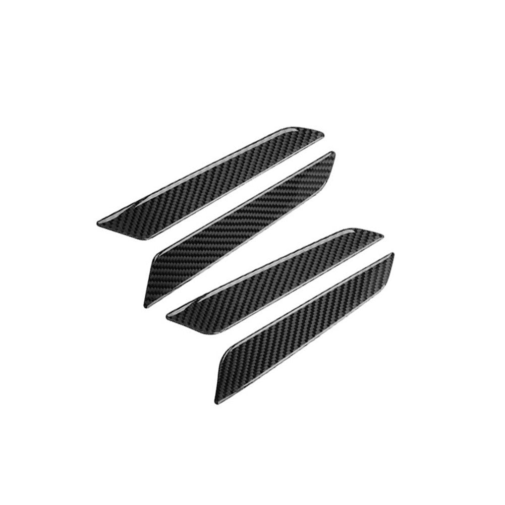 2Pcs Carbon Fiber Inner Air Vent Outlet Cover Trim For Macan 2014-2019 v