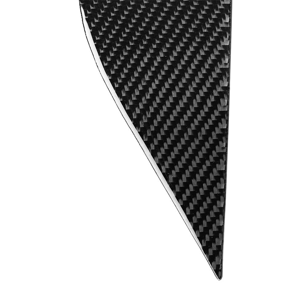 Red Carbon Fiber Gear Shift Panel Frame Cover Trim For 718 2016-2022 v