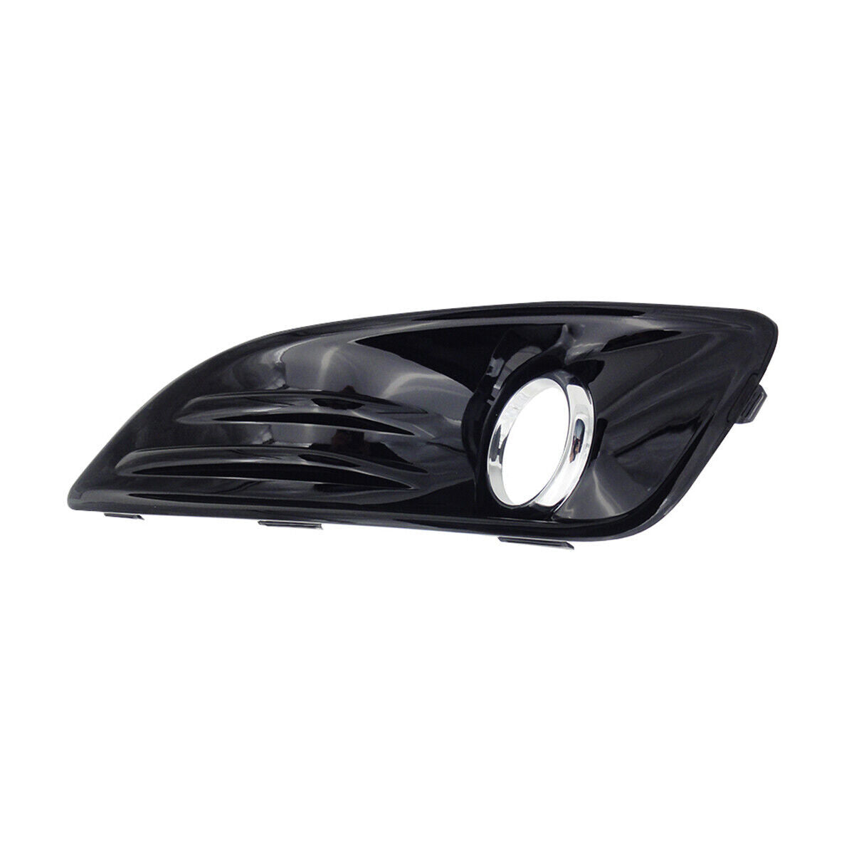 Gloss Black Front Left Fog Light Lamp Cover Bezel Trim for Ford Fiesta 2013-2015