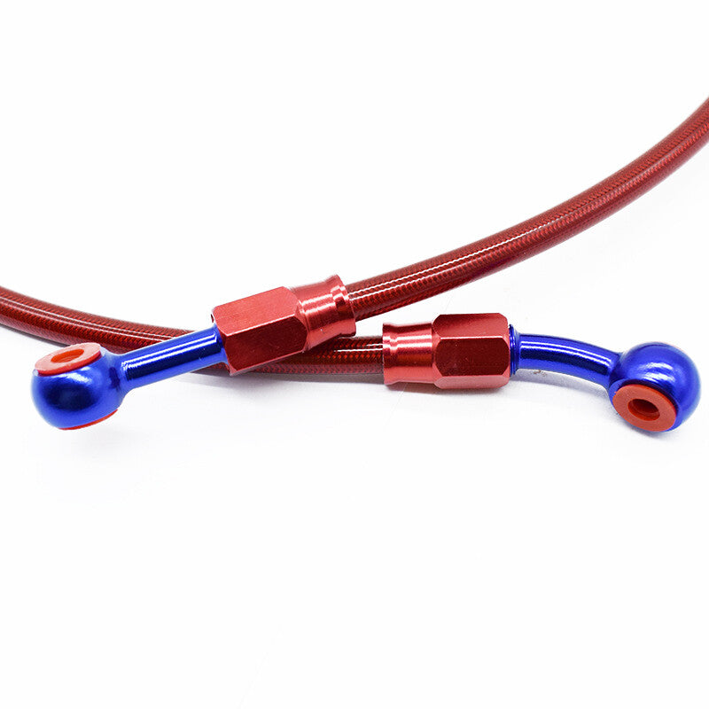 96CM Motorbike Front Brake Line Braided Steel Oil Hose Line Brake Clutch Pipe¡Á1 v