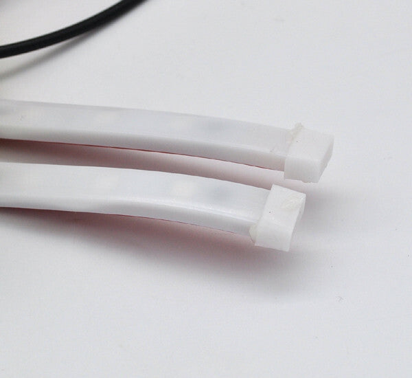 2x White+Red LED Strip Dynamic Flowing DoorCourtesy ambient Light for Mercedes v