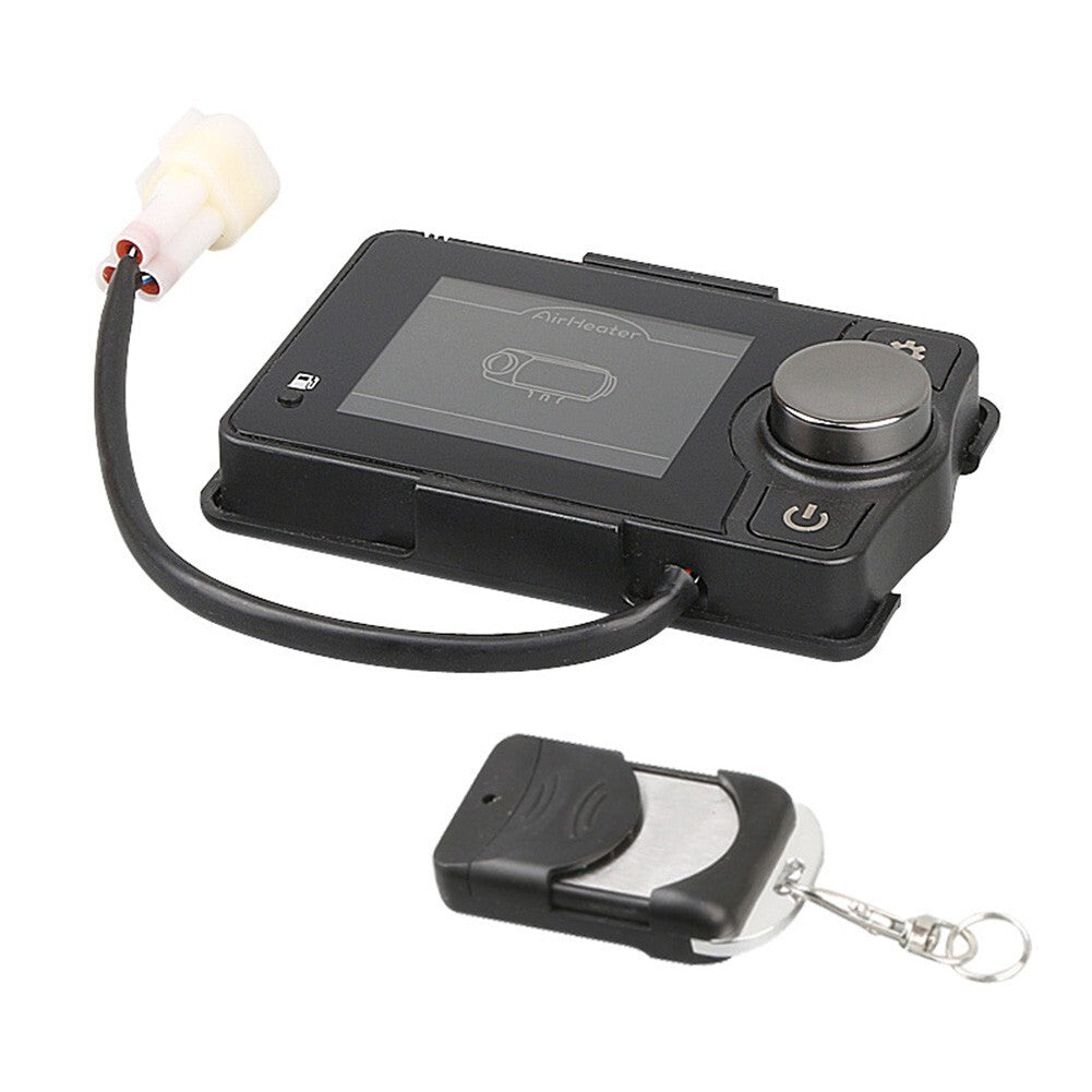12V/24V Compatible-BT Control Diesel Parking Heater LCD Switch + Remote Control v