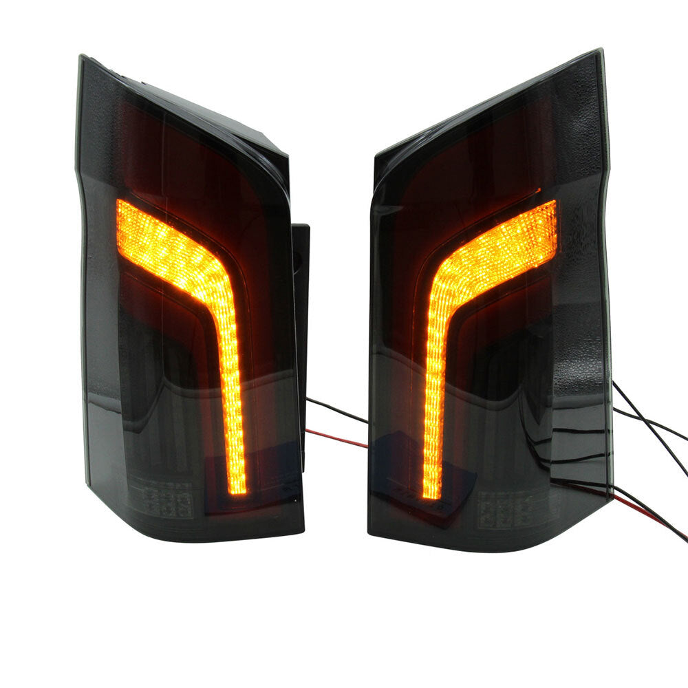 LED Tail Light Assembly Black color LED Rear Lamp for Benz VITO V206 2016-20 New