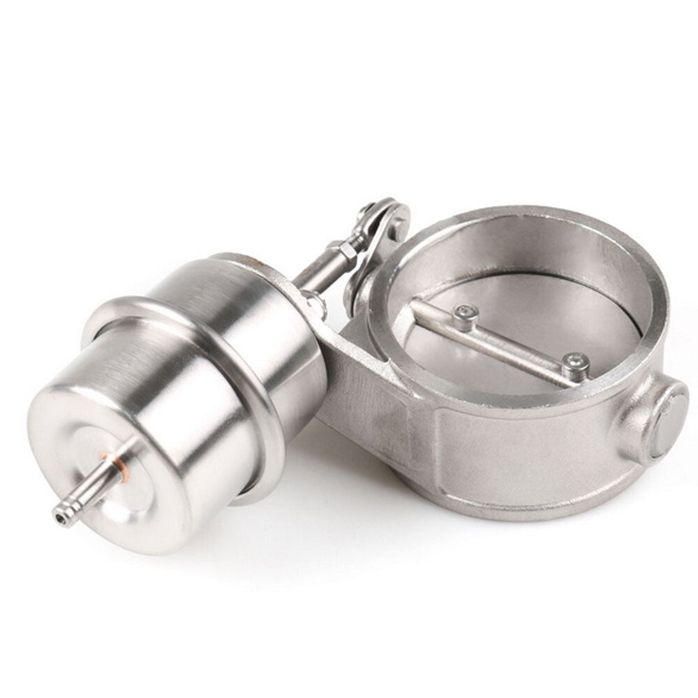 2.563mm Exhaust Control Valve Set Vacuum Actuator CLOSED Style Downpipe Q
