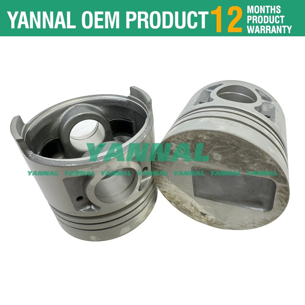 S3L2 piston with piston rings for S3L overhaul and rebuild kit engine -