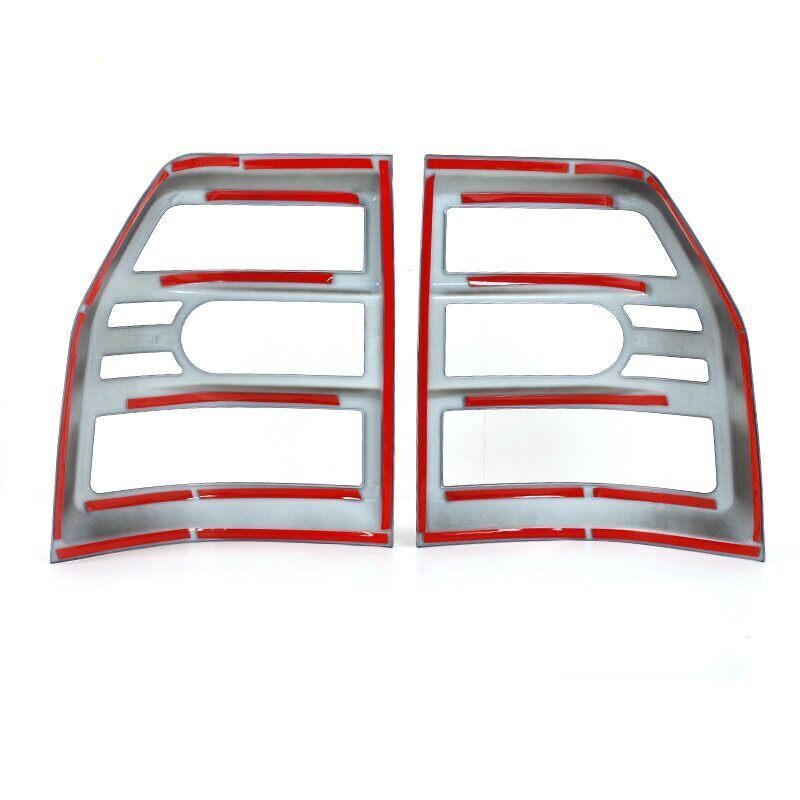 2-Piece Rear Taillight Trim Cover for Mitsubishi Pajero V93/V97 2007-2019
