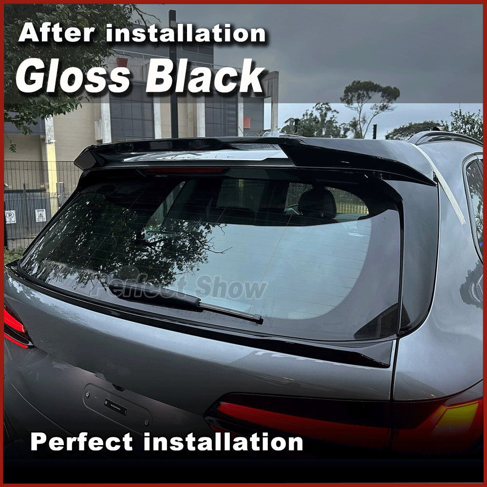 for BMW X5 G05 M-Sport 2019-2024 Glossy Black Rear Roof Window Spoiler Top Wing