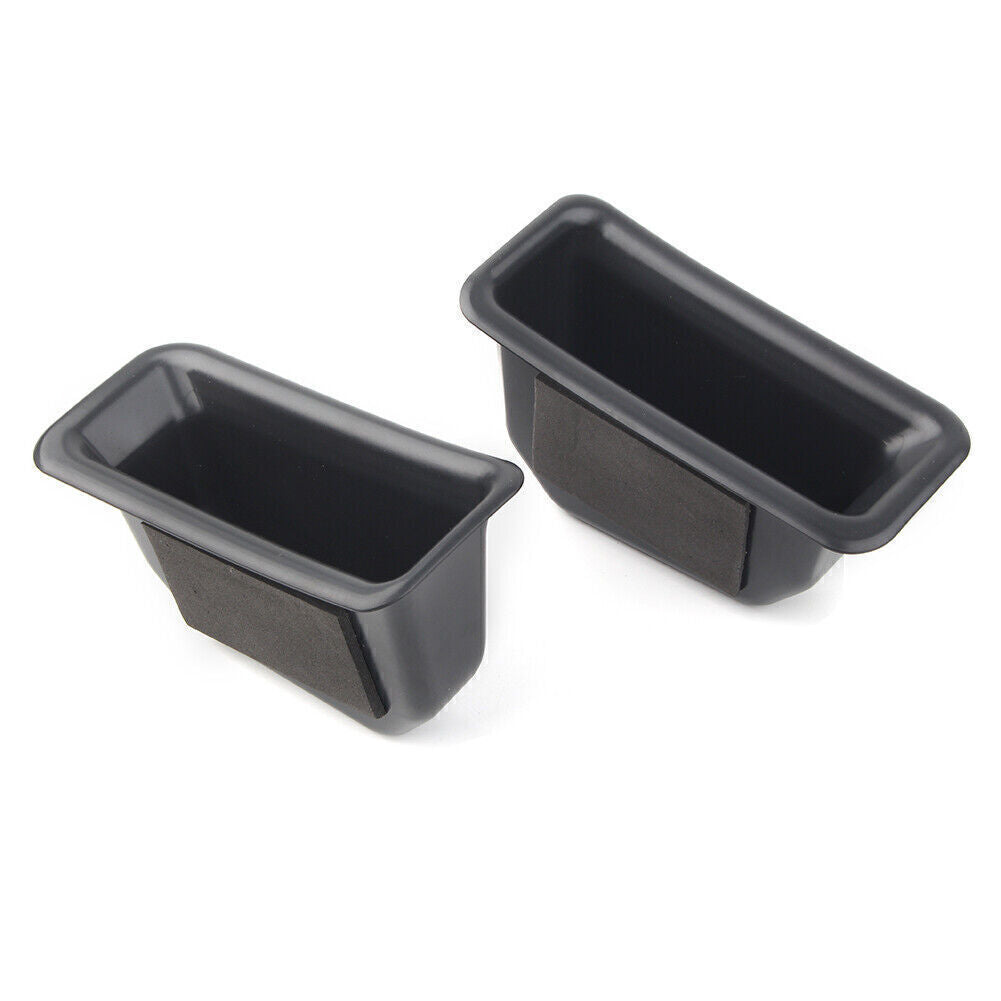 2x for Ford Explorer Front Door Handle Storage Box Tray Kit for 2016-2019 Vehicles