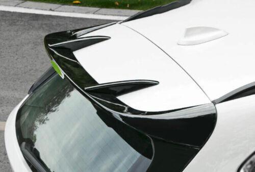 Fit for BMW X1 F48 2016 2017-2021 ABS Black Rear Trunk Spoiler Wing Flap 1PCS