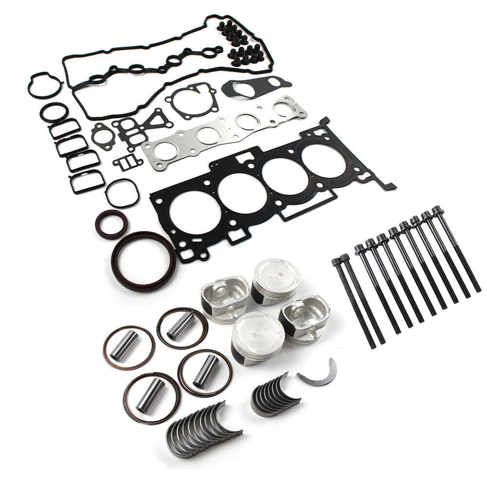 G4KE 2.4L Engine Overhaul and Rebuild Kit, Piston Gasket and Bearing Kit for Kia and for Hyundai