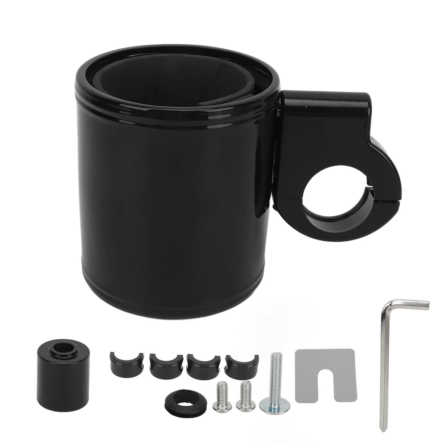 Handlebar Cup Holder Motorcycle Handlebar Cup Holder Aluminium Alloy Adjustable Q