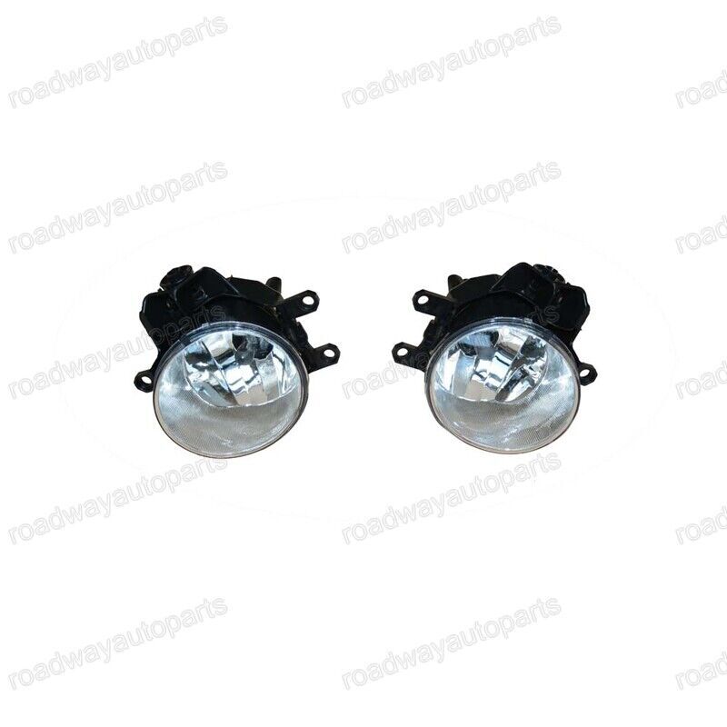 1Pair Clear Lens Front Bumper Fog Light Driving Lamps for Toyota RAV4 2019-2020