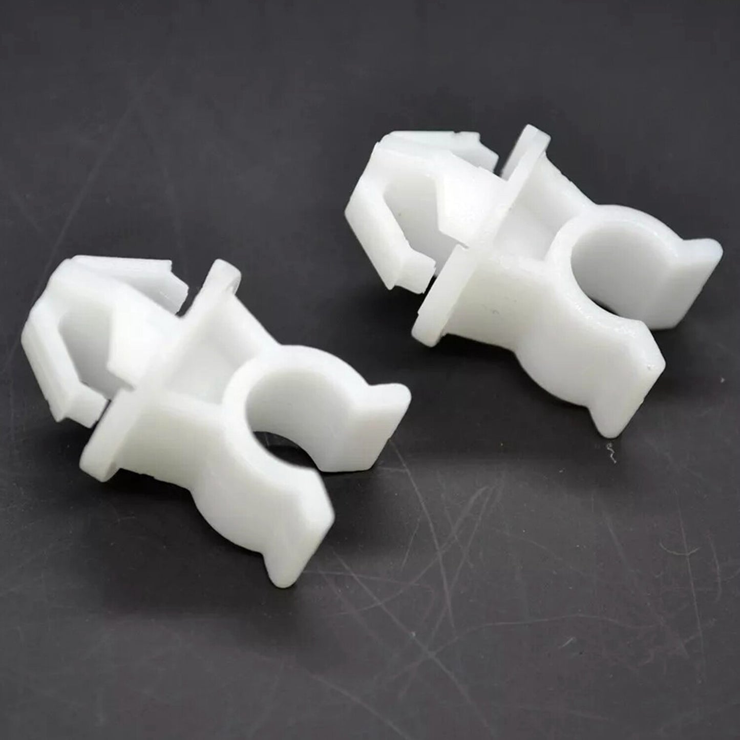 10pcs Hood Support Prop Rod Holder Clip for Honda Accord Odyssey Prelude White