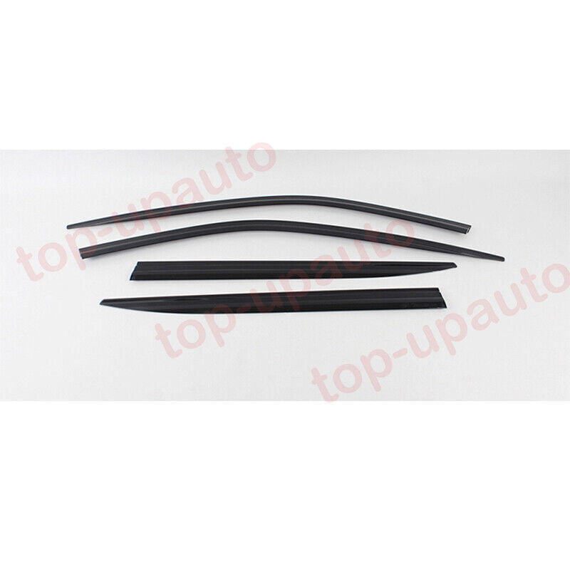 for Hyundai Palisade 2020-2024 Black Window Visors Sun Rain Guard Vent Deflector