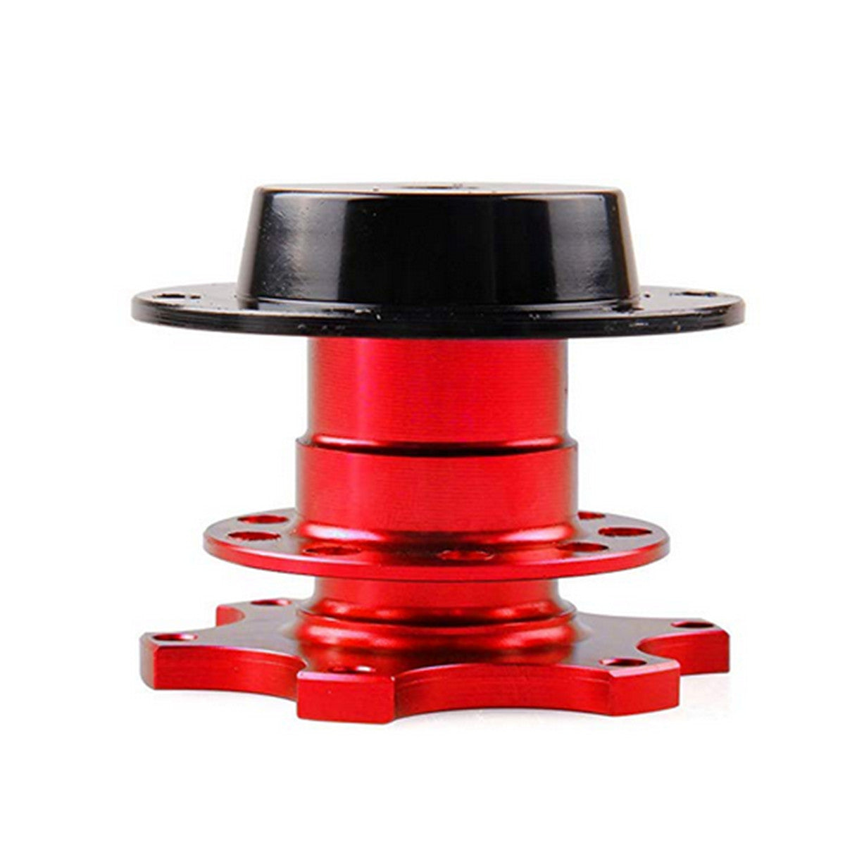 Car steering wheel quick release wheel adapter clip Boss kit with screws brown