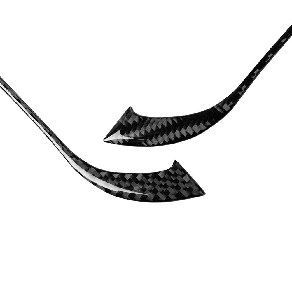 2X Carbon Fiber Interior Door Storage Cover Trim for RAM Promaster 2014-2021 v