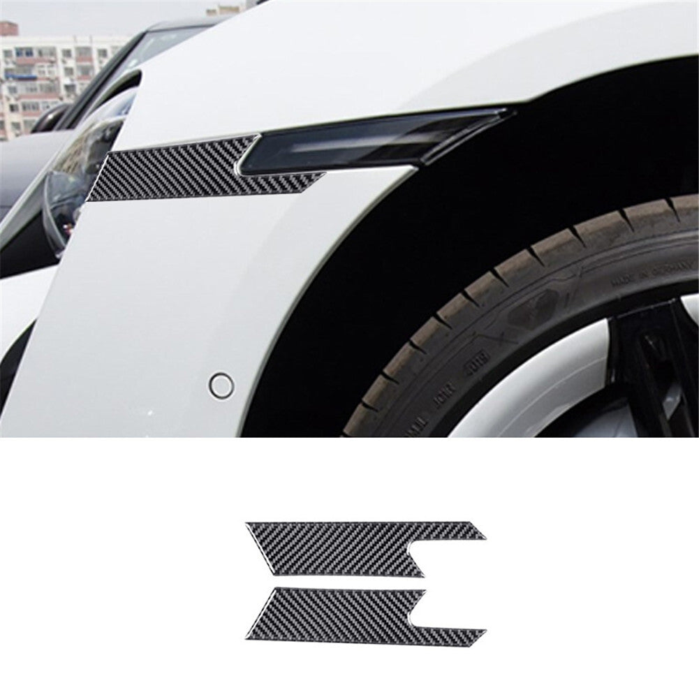 14x Carbon Fiber Vehicle Outside Cover Trim for Porsche Taycan 2019-2022 Type B