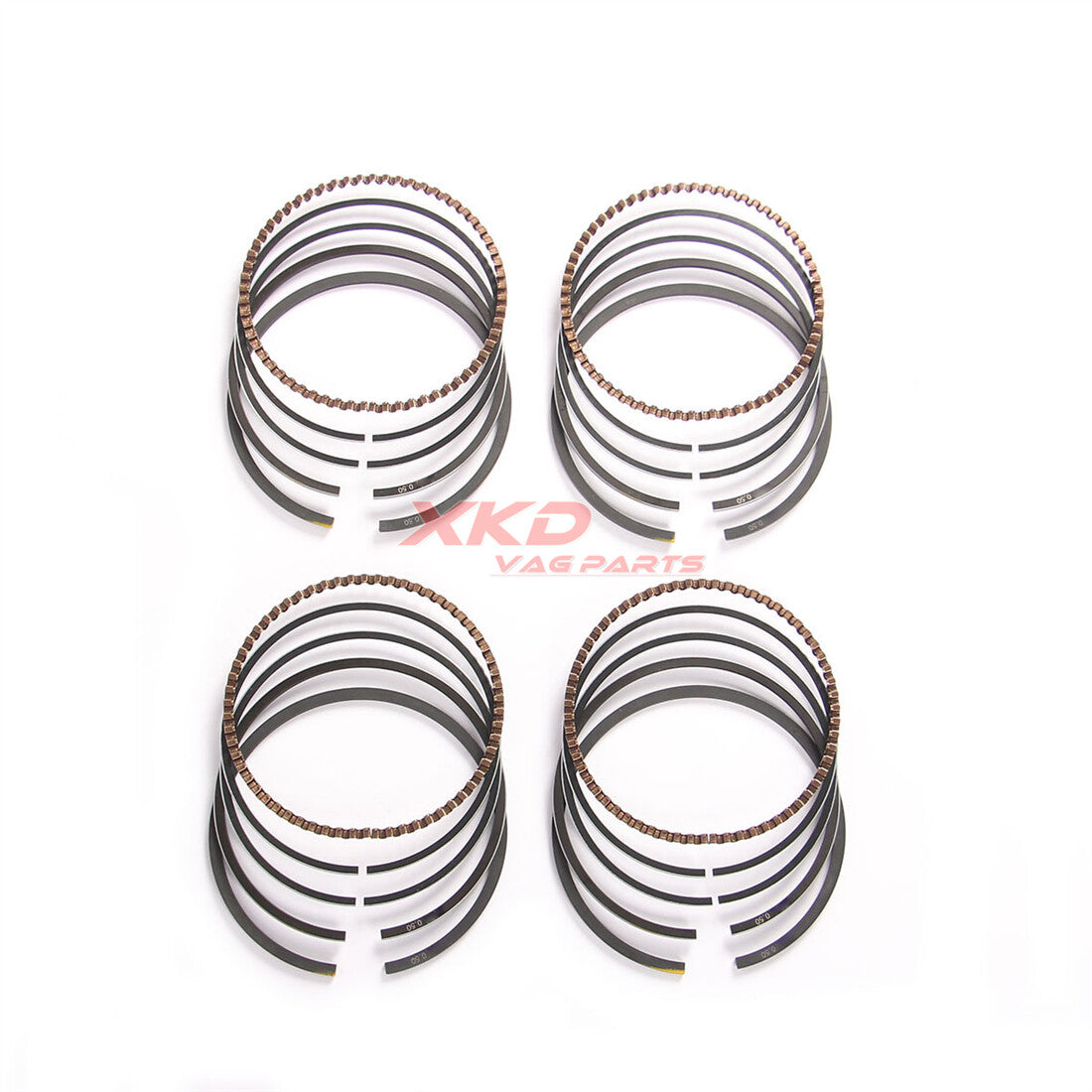 2.0TDI Piston Ring Kit + 0.5mm Fits for Volkswagen Amarok, Scirocco, for Audi C, D, C, B, A, C, F, C, F, B, C, C, D, A, C, C, D, A