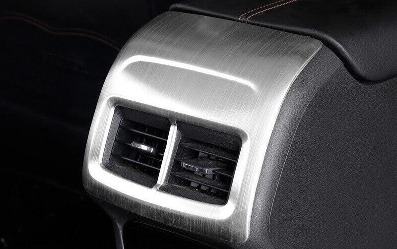 for Chevrolet 18-21 Equinox Titanium Silver Back Row Air Outlet Vent Cover Trim
